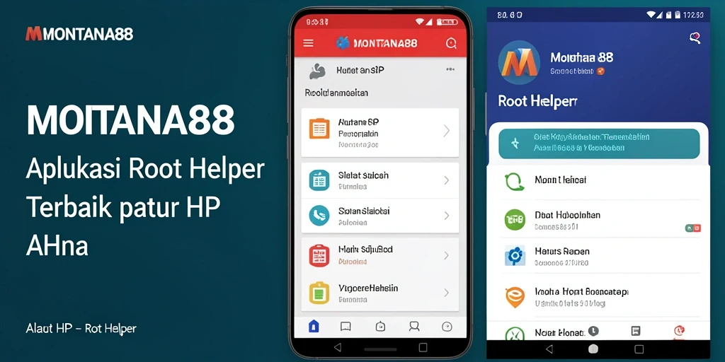 Antarmuka pengguna MONTANA88 yang sederhana dan informatif.